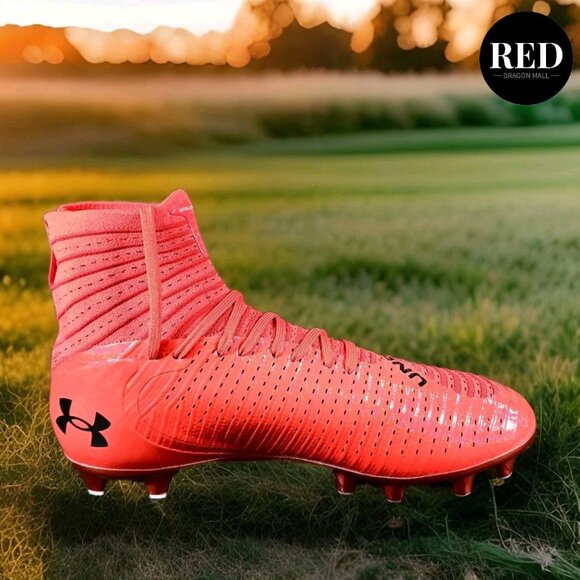 Under Armour Highlight 2 MC Knit Red Football Cleat 3027304-600 - Men\'s Sz 10.5 main image 4